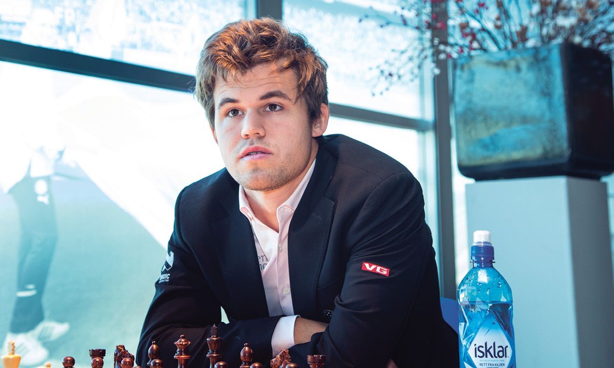 Foto (kleur) Magnus Carlsen