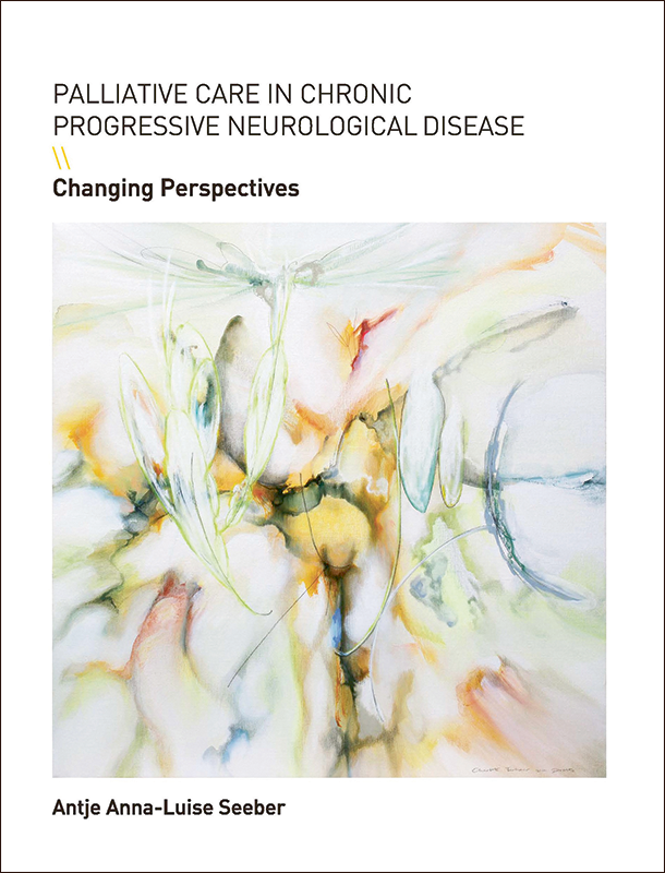 Cover proefschrift Palliative Care in Chronic Progressive Neurological Disease
