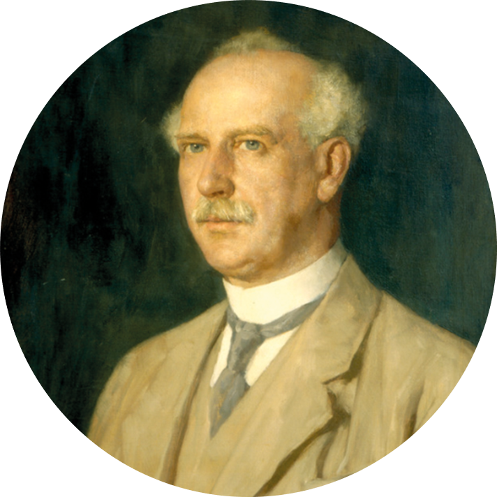 portretafbeelding (kleur) C.U. Ariëns Kappers